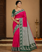 Jute Silk Saree- J05