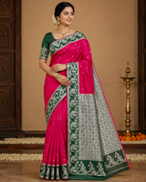 Jute Silk Saree- J05