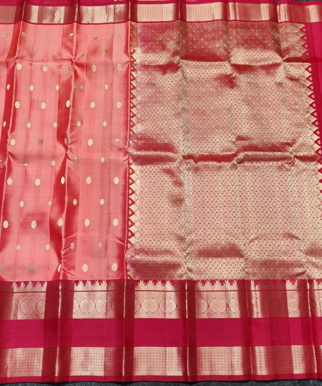 Kanchi Vintage Handloom Pattu Saree - KMP25