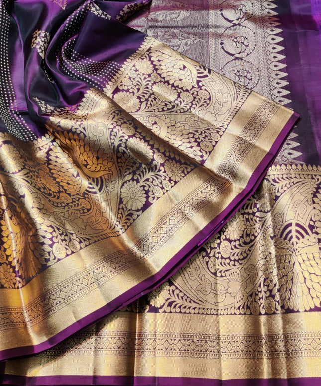 Kanchi pattu pure silk Saree - KMP1273
