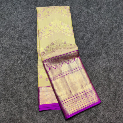 Kanchi Pattu Weeding Sarees @50% Off - KMP1910