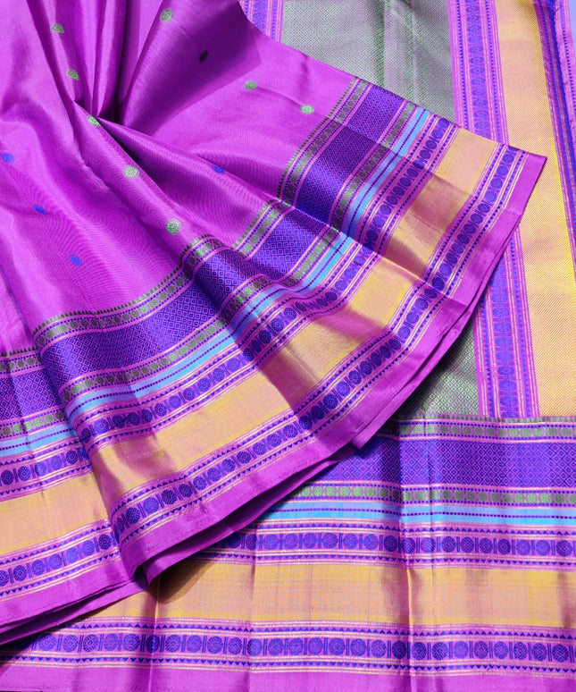 Kanjivaram Resham Silk Saree - KMP1531