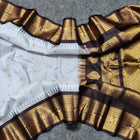 Gadwal check design pure silk- GPS26