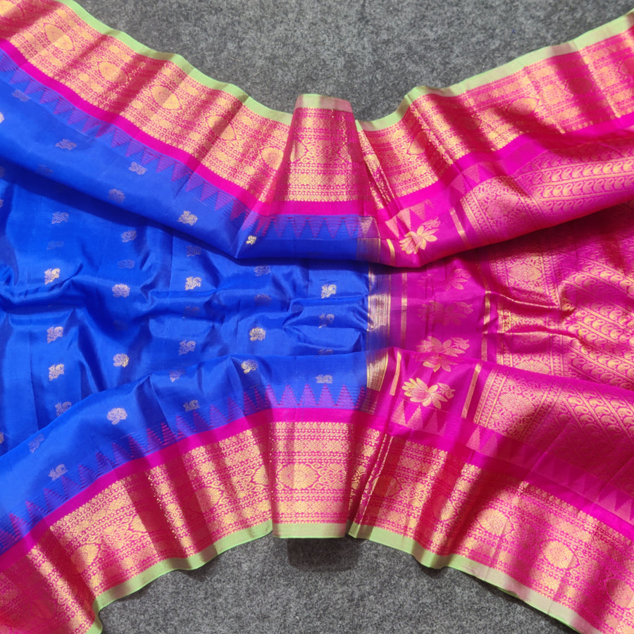 Gadwal Handloom Pure silk saree - GPS07