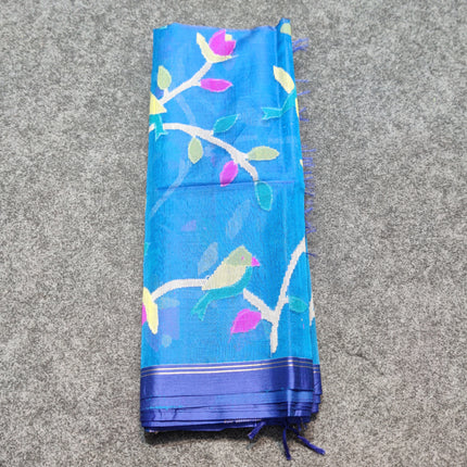 Jamdani handloom pure silk - JM14