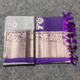 Kanchi Meenakari Handloom Lightweight Pure Silk Saree – KMP255