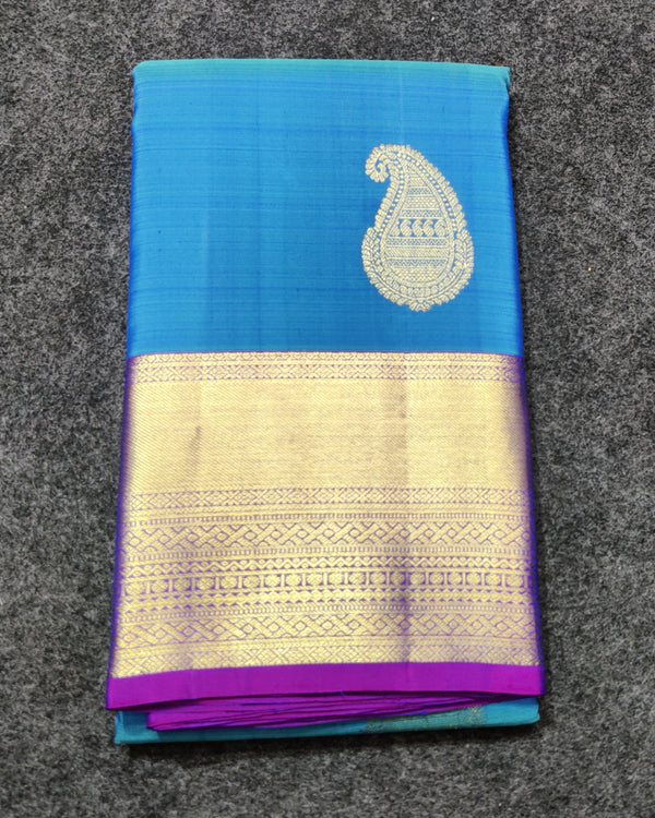 Kanchi Pure Dhantu Silk Saree - KMP372 alternate view