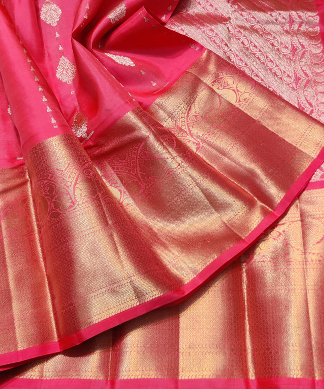 Kanchi pattu pure silk Saree - KMP1555