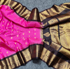 Gadwal check design pure silk- GPS25