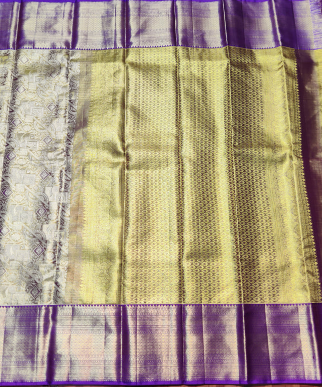 Kanchi Pattu Wedding Sarees @50% Off -KMP1951