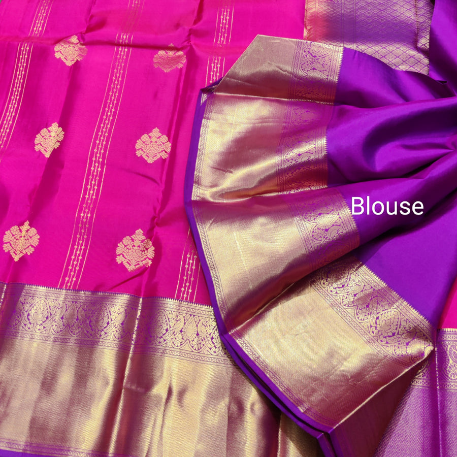 50% off Kanchi kuttu vintage Handloom saree - KMP65