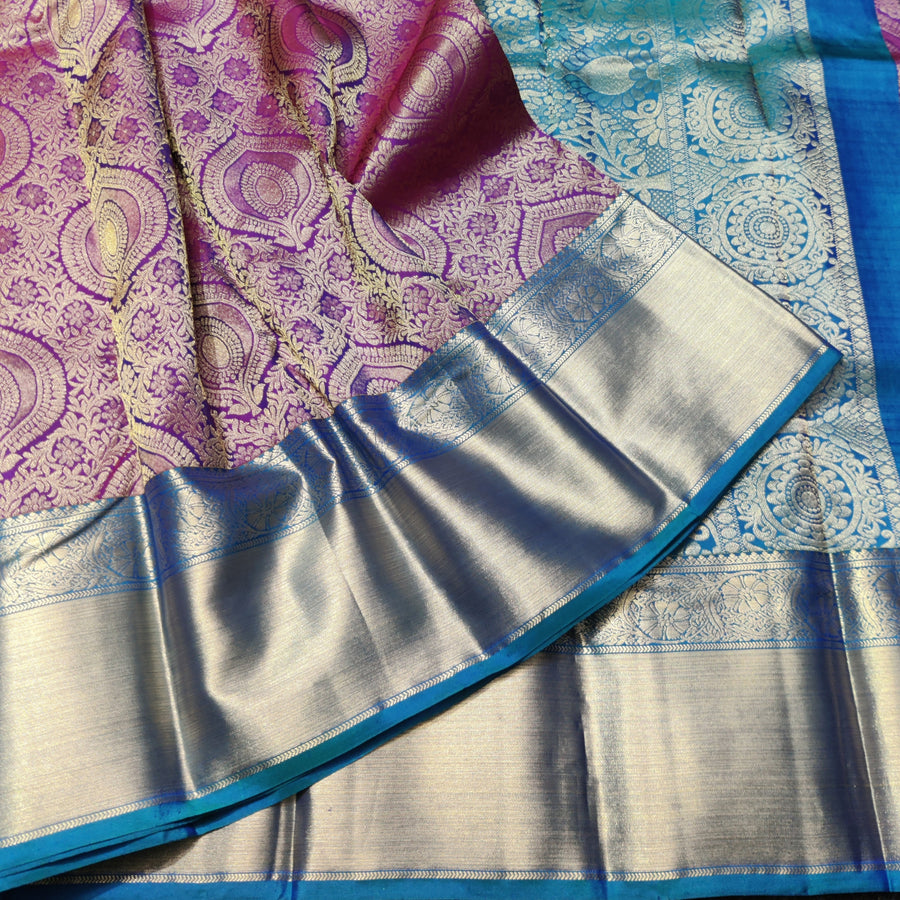 Kanchi pure Bridal wear saree @40% Off - KMP2002