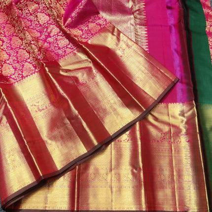 Kanchi pure Bridal wear saree @30% Off - KMP53