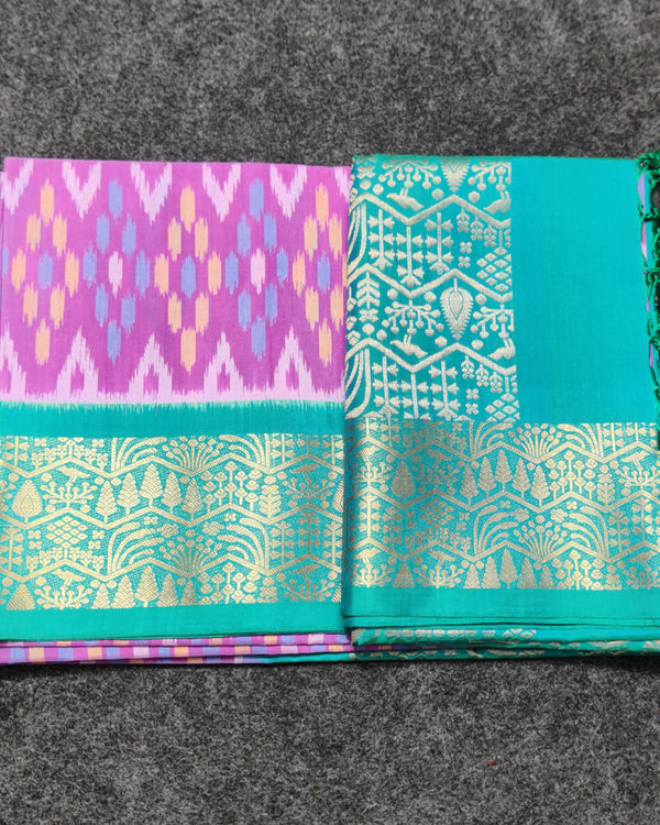 Ikkath Pure handloom silk saree - IKT05 alternate view