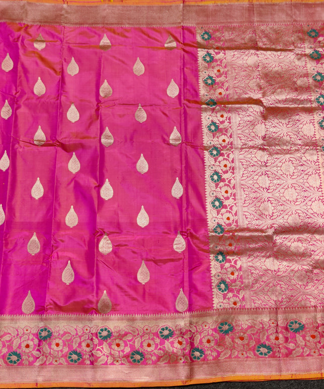 Banaras Pure Silk Saree - BRS16
