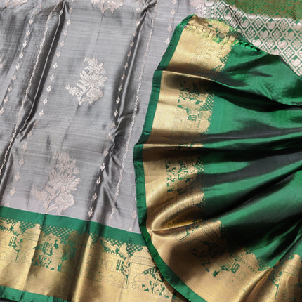 Kanchi Vintage Small border pattu - KMP81