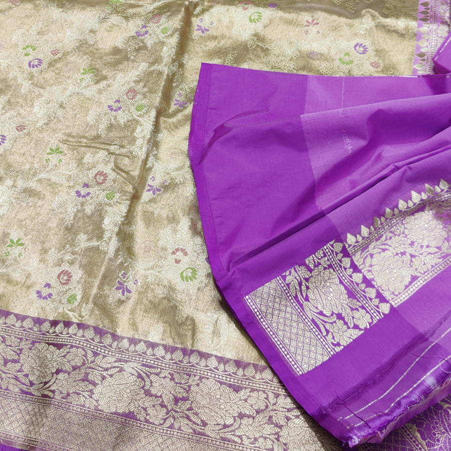 Banaras Tissue Silk Saree - BRS03