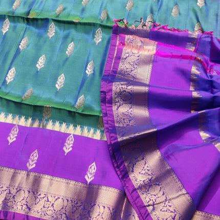 Lightweight pattu Scurt Border Saree - LWP87