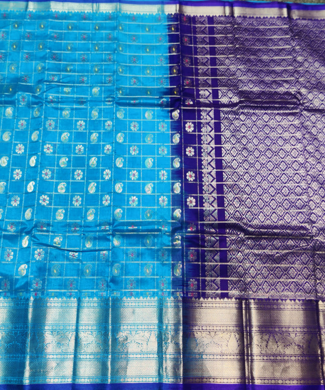 Kuppadam pattu saree - KP43