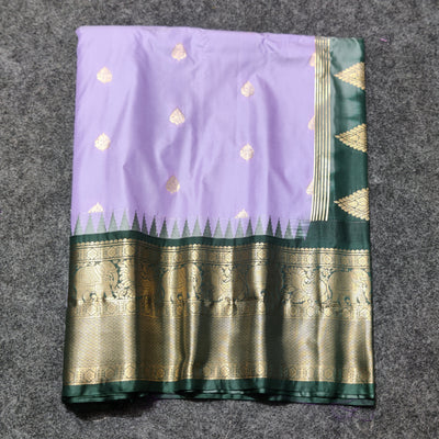 Gadwal Semi Silk Saree - GSM07
