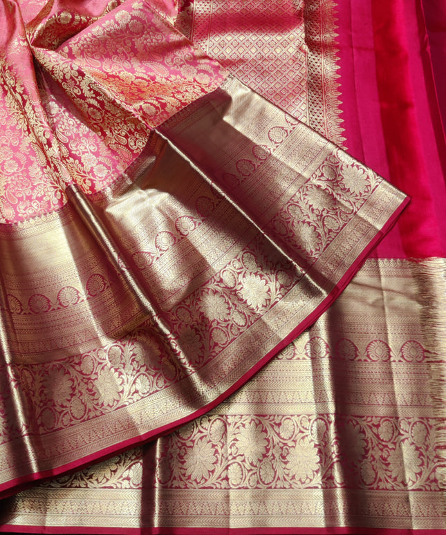 Kanchi pure Bridal wear saree @30% Off - KMP12