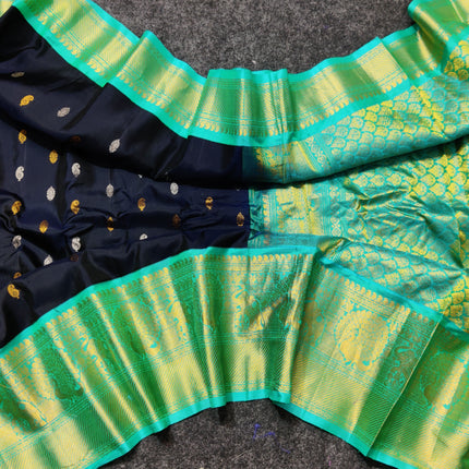 Gadwal pure handloom kuttu silk saree - GPS113
