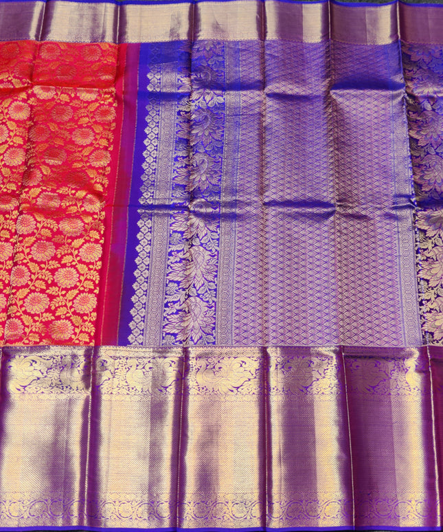 Kanchi pure bridal wear saree - KMP1329