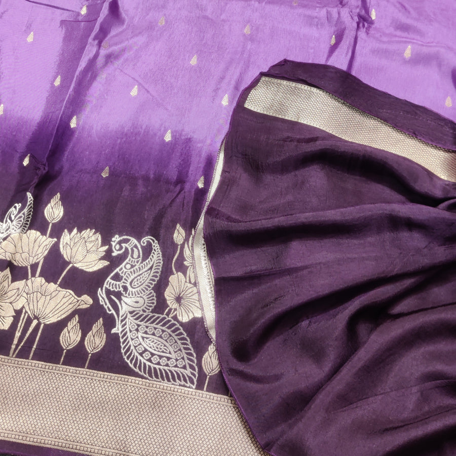 Satin Silk Saree- SA07