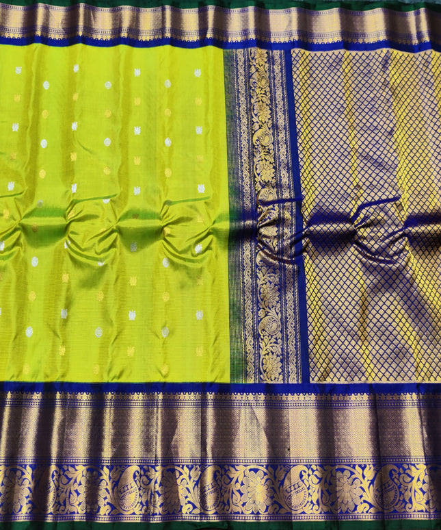 Gadwal pure handloom kuttu silk saree - GPS121