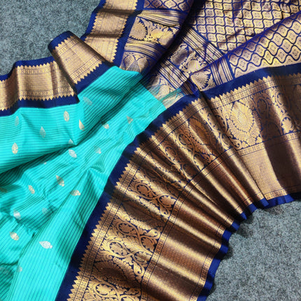Gadwal pure handloom kuttu silk saree - GPS127
