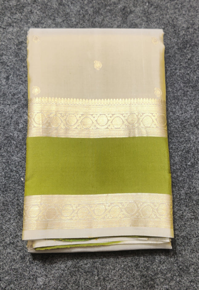 Kanchi Handloom Vintage Gap Border - KMP34
