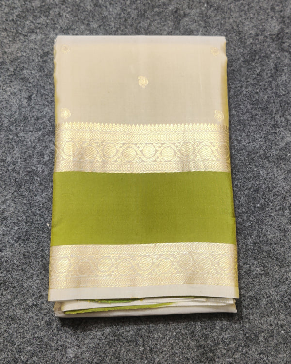 Kanchi Handloom Vintage Gap Border - KMP34
