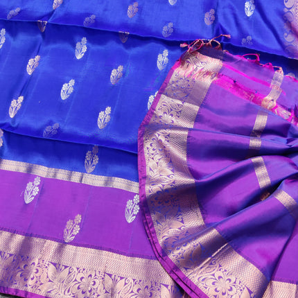 Lightweight pattu Scurt Border Saree - LWP92