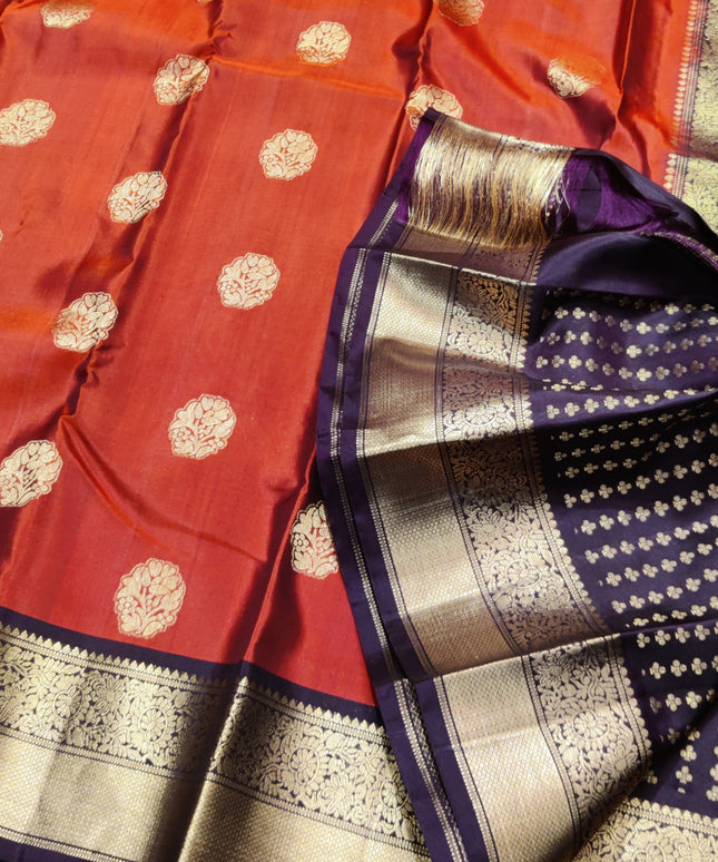 Kanchi pure soft silk Saree - KMP3011