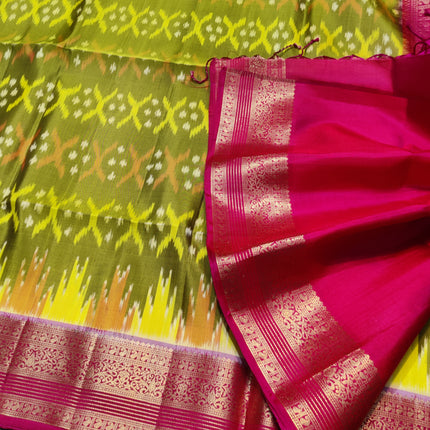 Ikkath Pure Silk Pattu Saree- IKT62