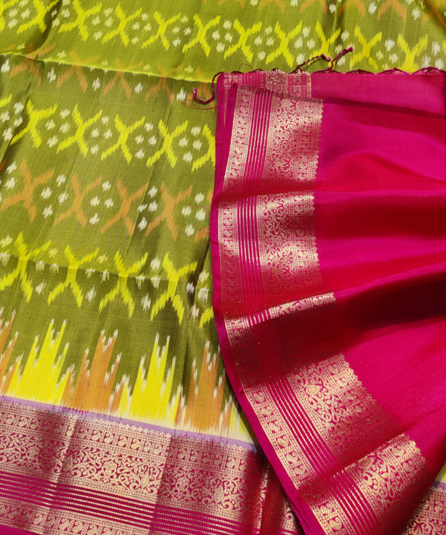 Ikkath Pure Silk Pattu Saree- IKT62