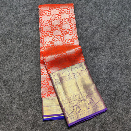 Kanchi Pattu Weeding Sarees @50% Off - KMP1907