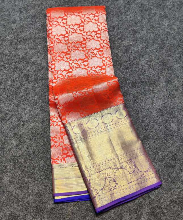 Kanchi Pattu Weeding Sarees @50% Off - KMP1907