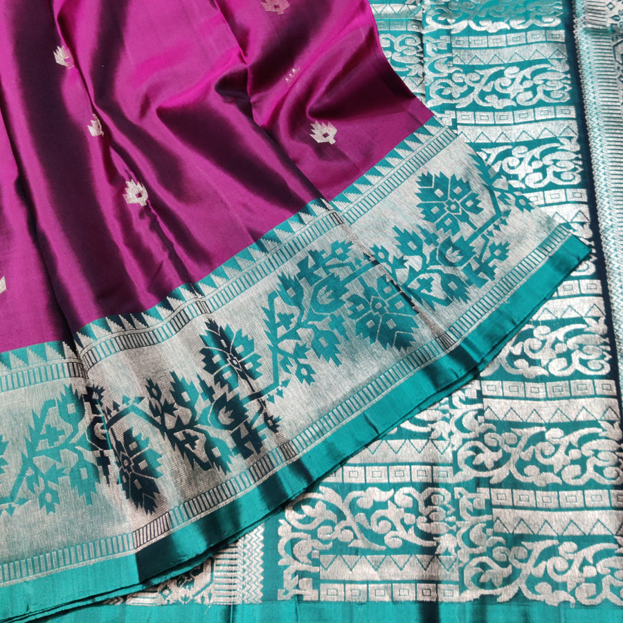 Vaidurya pattu handloom saree - V03