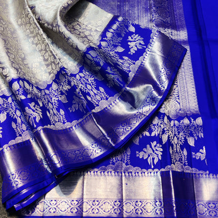 Kanchi Meenakari Brocade Pure handloom Silk Saree - KMP1979