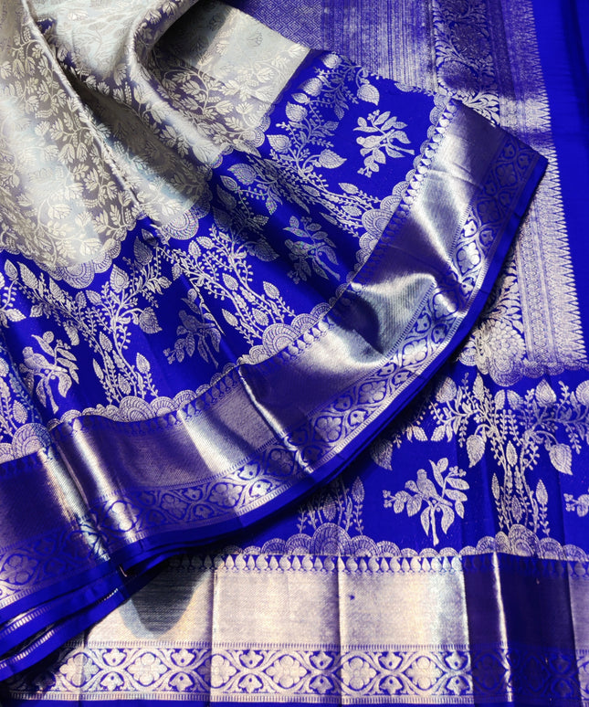 Kanchi Meenakari Brocade Pure handloom Silk Saree - KMP1979