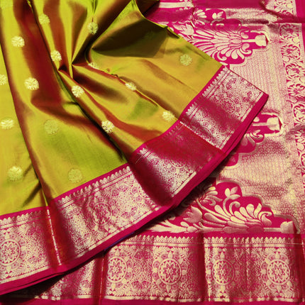 Kanchi pure soft silk Saree - KMP1194