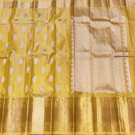 Kanchi pattu pure silk Saree - KMP1351
