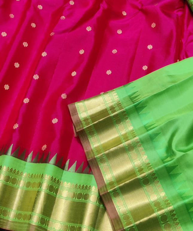 Gadwal Handloom Pure silk saree - GPS173