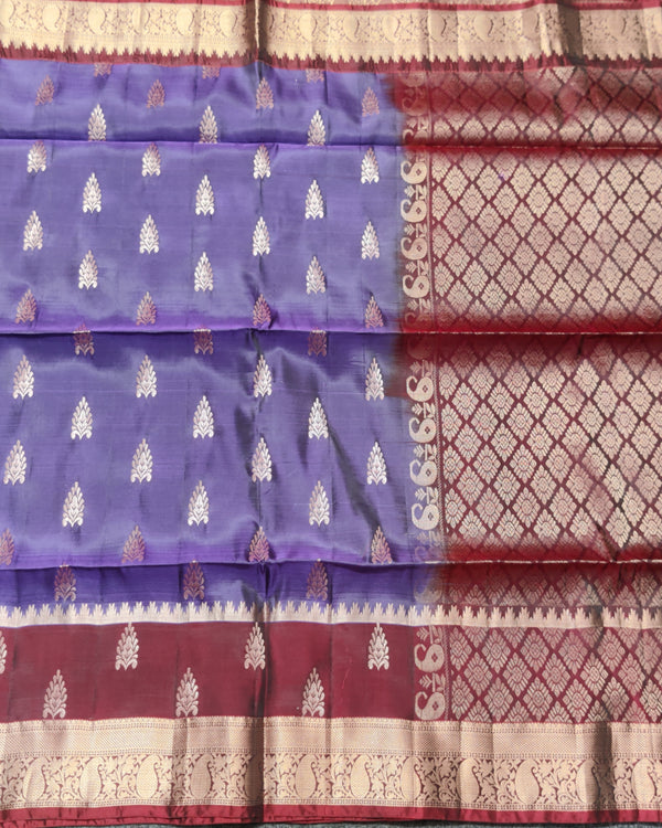 Lightweight pattu Scurt Border Saree - LWP96 alternate view