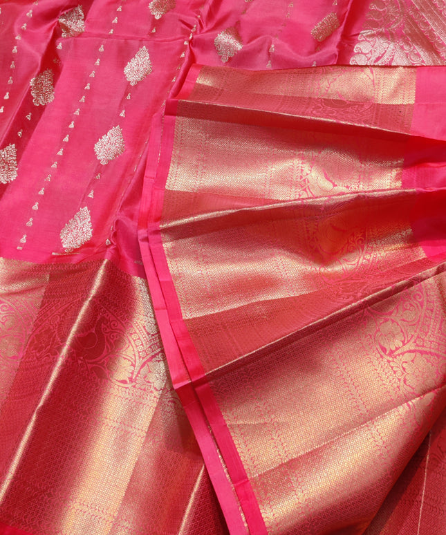 Kanchi pattu pure silk Saree - KMP1555