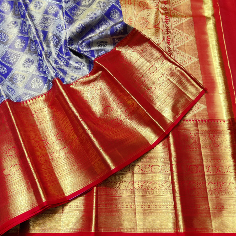 Kanchi Pattu Wedding Saree 50% Off -KMP204