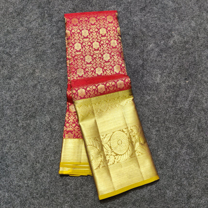 Kanchi pure Bridal wear saree @30% Off - KMP03