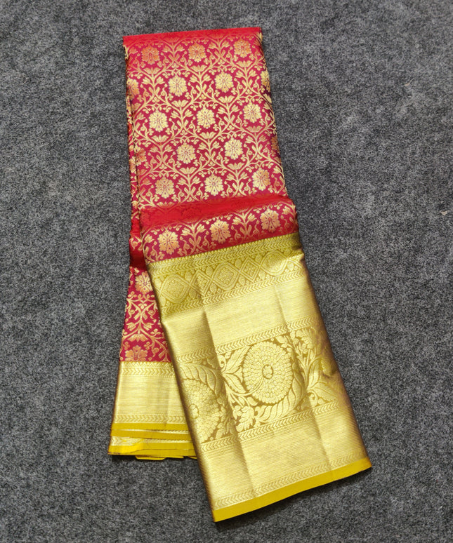 Kanchi pure Bridal wear saree @30% Off - KMP03