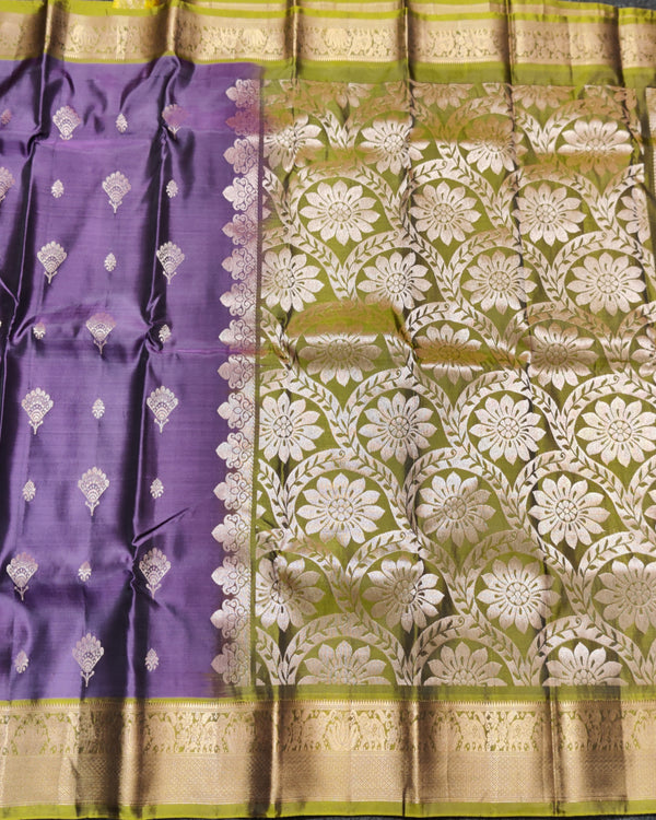 Kanchi Vintage Small border pattu - KMP82 alternate view